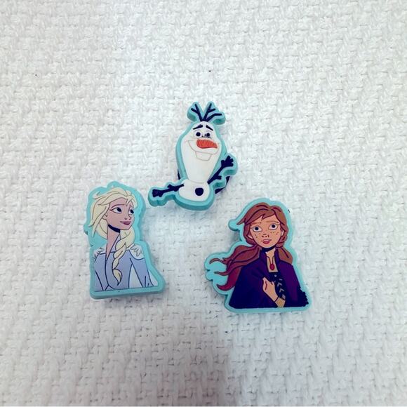 Croc Jibbitz Frozen 2 bundle - Picture 2 of 3